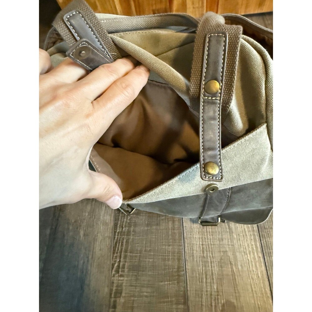 CargoIt Canvas Backpack - Picture 4 of 5